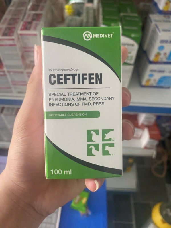 ceftifen_4 CEFTIFEN – Chống viêm cho heo nái