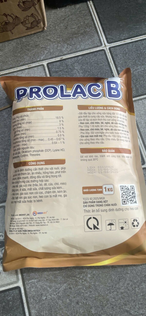 prolac_b_sua_chuyen_biet_cho_heo_con_2 PROLAC B – Sữa chuyên biệt cho heo con