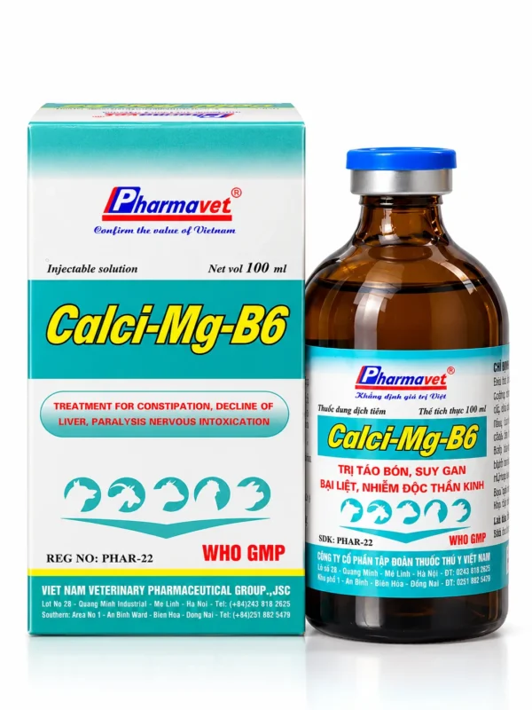 CALCI-MG-B6 – Đặc trị bại liệt, co giật