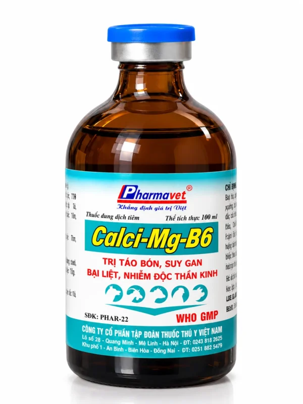 CALCI-MG-B6 – Đặc trị bại liệt, co giật – ảnh 3