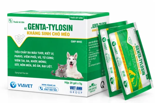 khang-sinh-cho-meo-2 KHÁNG SINH CHÓ MÈO – Gentamycin + Tylosin – ảnh 2
