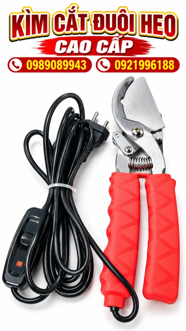 KÌM ĐIỆN CẮT ĐUÔI HEO CAO CẤP – ảnh 2