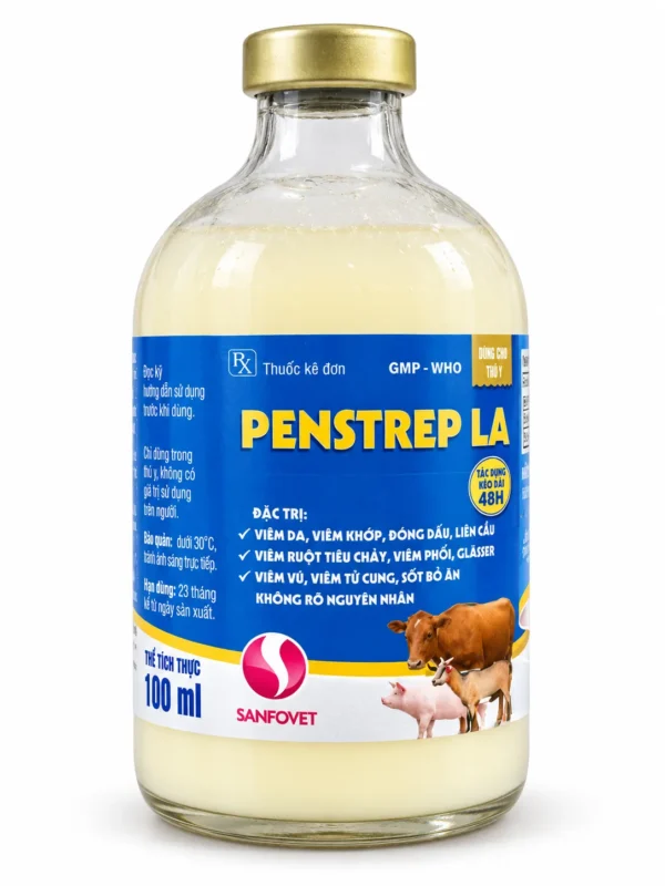 PENSTREP LA SANFOVET – Kháng sinh kéo dài 48h – ảnh 2