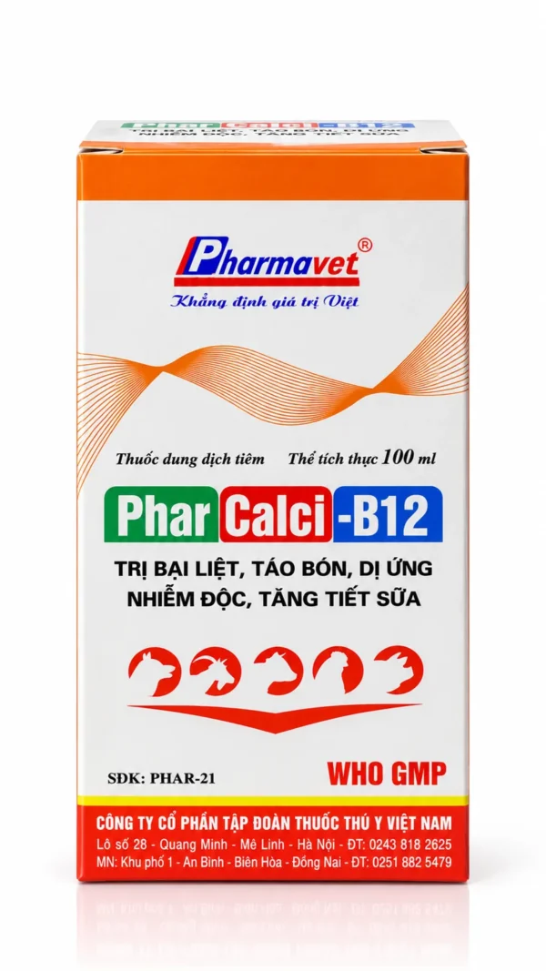pharcalci-b12-1 PHARCALCI-B12 – Canxi + B12 trị bại liệt