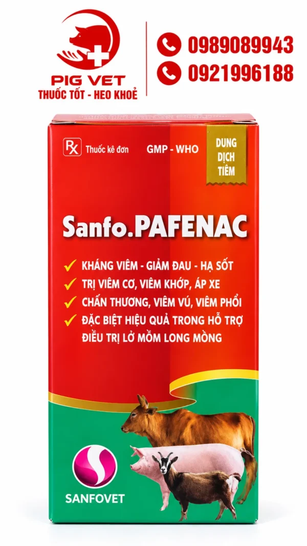 SANFO.PAFENAC – Diclofenac kháng viêm, giảm đau