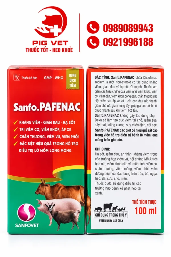 SANFO.PAFENAC – Diclofenac kháng viêm, giảm đau – ảnh 3