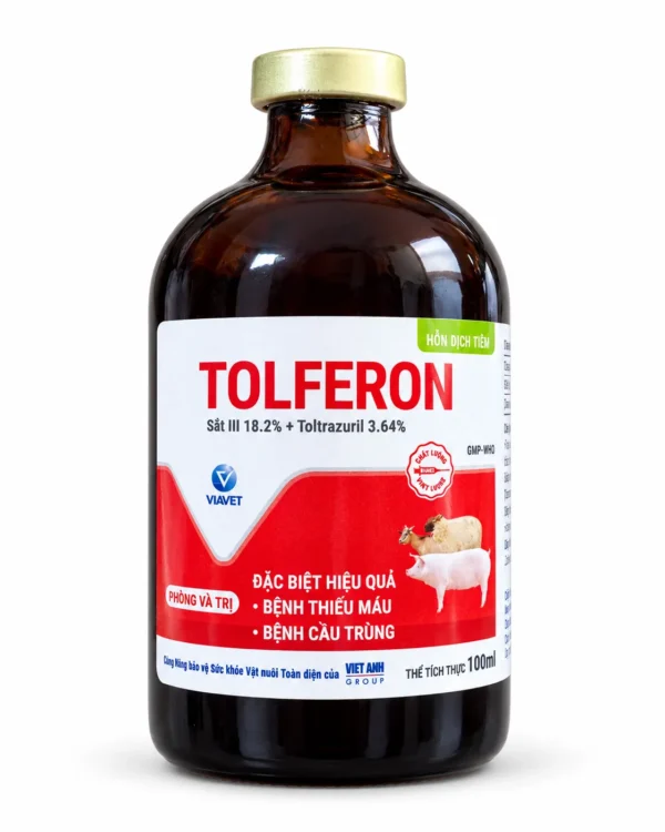 tolfenron-4 TOLFENRON – Sắt + cầu trùng heo con – ảnh 4