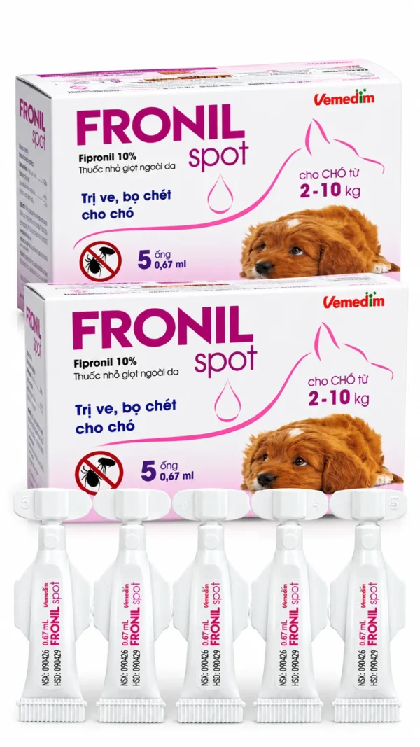 FRONIL SPOT VEMEDIM – Trị ve, bọ chét cho chó – ảnh 3