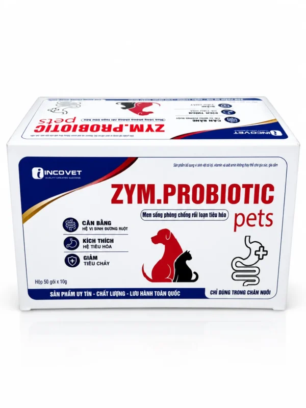 ZYM.PROBIOTIC PETS – Men tiêu hóa chó mèo