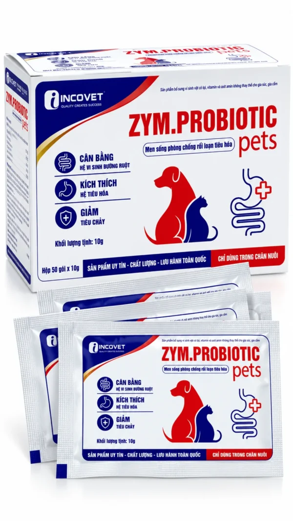 ZYM.PROBIOTIC PETS – Men tiêu hóa chó mèo – ảnh 3