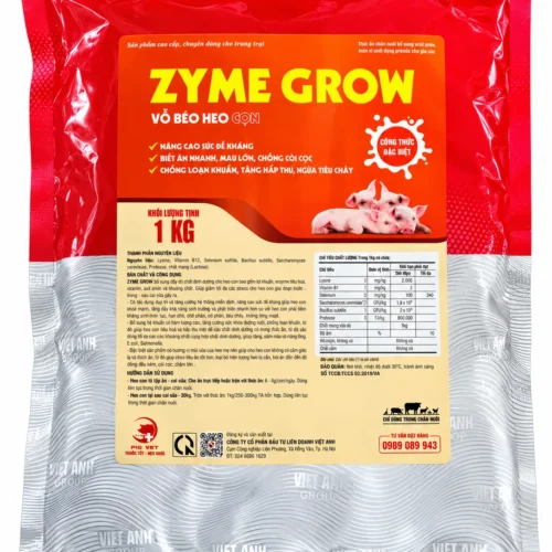 ZYMEGROW – Vỗ béo heo con